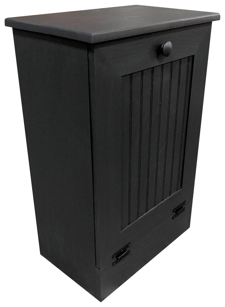 Small Wood TiltOut Trash Bin TiltOut Trash Bin For 13 Gal. Trash