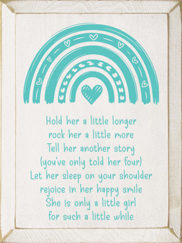 Hold her a little longer... Cute Girl's Sign