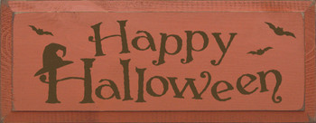 Happy Halloween |Seasonal Wood Sign| Sawdust City Wood Signs