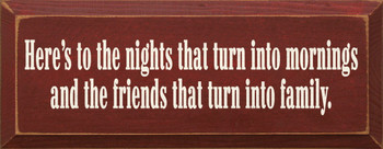 Shown in Old Burgundy with Cream lettering Shown in Old Burgundy with Cream lettering