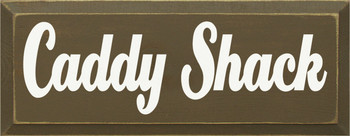 Shown in Old Brown with Cottage White lettering