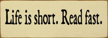 Shown in Old Cream with Black lettering Shown in Old Cream with Black lettering