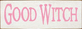 Shown in Old Cottage White with Pink lettering