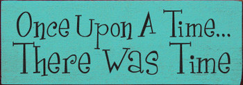 Shown in Old Aqua with Black lettering