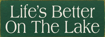 Shown in Old Green with Cream lettering