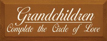 Grandchildren..  | Wood Sign With Love Saying | Sawdust City Wood Signs