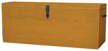 Medium Sized Storage Trunk | Solid Wood Storage Trunk | Sawdust City LLC