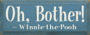 Shown in Old Williamsburg Blue with Cream Lettering