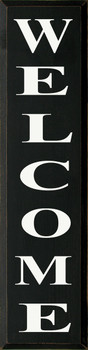 Shown in Old Black with Cottage White lettering Shown in Old Black with Cottage White lettering
