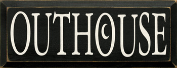 Outhouse |Camping  Wood Sign| Sawdust City Wood Signs