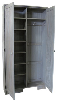 CUSTOM - Corner Storage Unit with Vent | Custom Pine Furniture | Sawdust City Custom Furniture