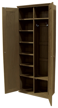 CUSTOM - Double-Door Locker | Custom Pine Locker | Sawdust City Custom Furniture