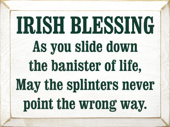 Shown in Old Cottage White with Green lettering Shown in Old Cottage White with Green lettering