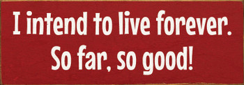 Shown in Old Red with Cottage White lettering Shown in Old Red with Cottage White lettering