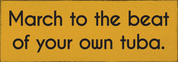 Shown in Old Mustard with Black lettering