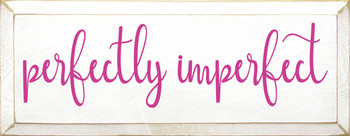 Shown in Old Cottage White with Blush lettering Shown in Old Cottage White with Blush lettering
