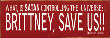 Shown in Old Red with Cottage White Lettering Shown in Old Red with Cottage White Lettering