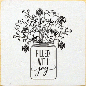 Filled With Joy (Flower Vase)