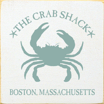 The Crab Shack - Custom State | Wood  Sign| Sawdust City Signs