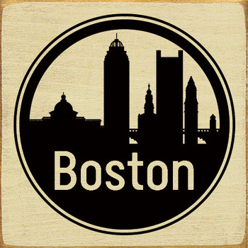 Boston Circle Skyline