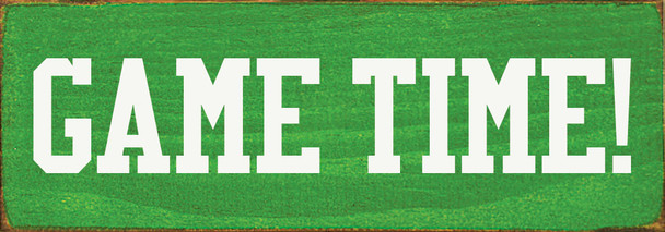 Game Time! | Sawdust City Wood Team Signs
