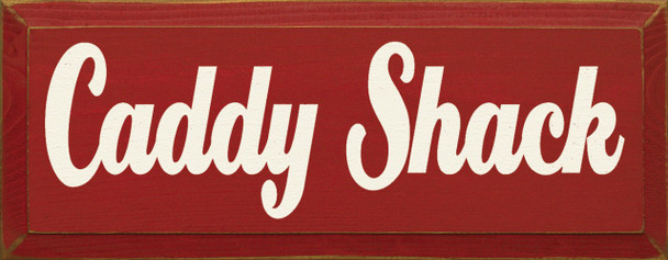 Shown in Old Red with Cream lettering