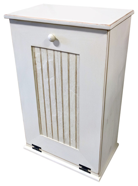 Wooden Tilt Out Trash Bin - Large