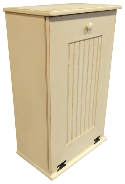 Wooden Tilt Out Trash Bin - Large