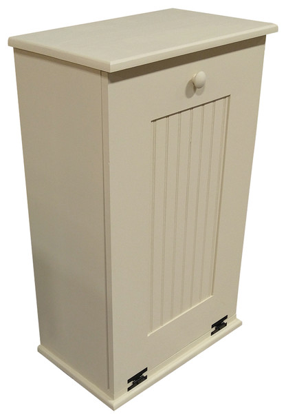 Wooden Tilt Out Trash Bin - Large