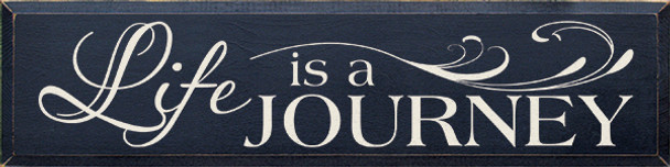 Shown in Old Blue with Cream lettering