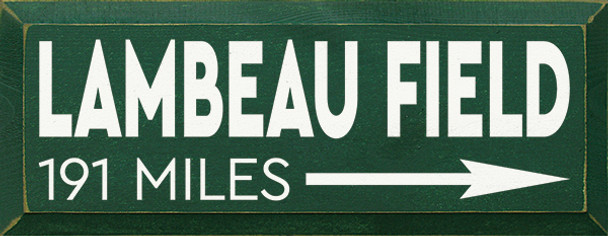 Shown in Old Green with Cottage White lettering