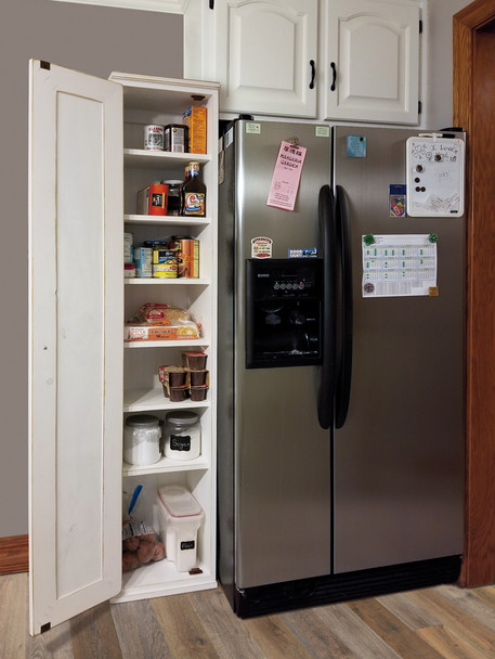 American Pine Skinny Kitchen Pantry By Sawdust City Llc