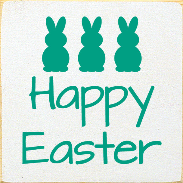 Happy Easter (Bunny Silhouette)