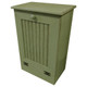 Small Wood Tilt-Out Trash Bin | Pine Furniture Made in the USA | Sawdust City Trash Bin in Old Sage