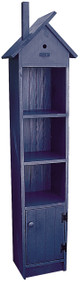 Shown in Old Blue with a grooved door
