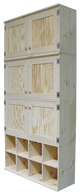 CUSTOM - Unfinished Cabinets & Cubbies | Custom Pine Cabinet | Sawdust City Custom Furniture