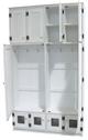 CUSTOM - 2 Big Lockers With Doors | Custom Pine Lockers | Sawdust City Custom Furniture