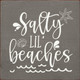 Salty little beaches