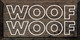 Woof Woof |Wood Dog Sign | Sawdust City Wood Signs