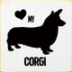 I Heart My... (Custom Dog Silhouette) |Farm Wood Signs | Sawdust City Wood Signs