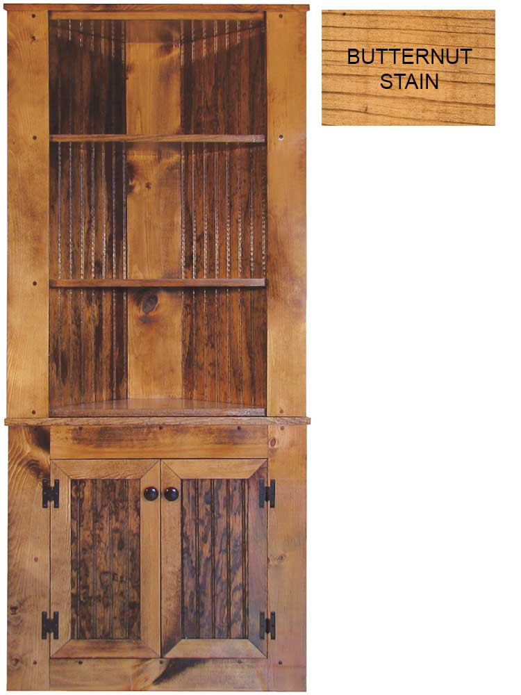 Corner Kitchen Hutch Solid Pine Pine Kitchen Furniture Sawdust