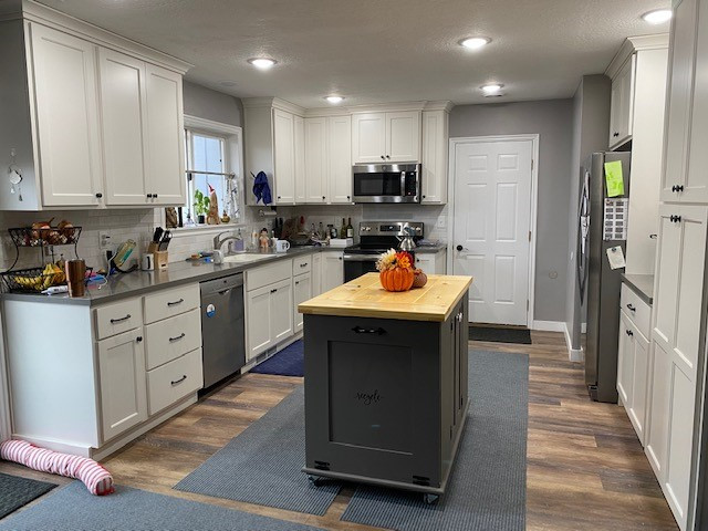 Custom Farmhouse Kitchen Island
