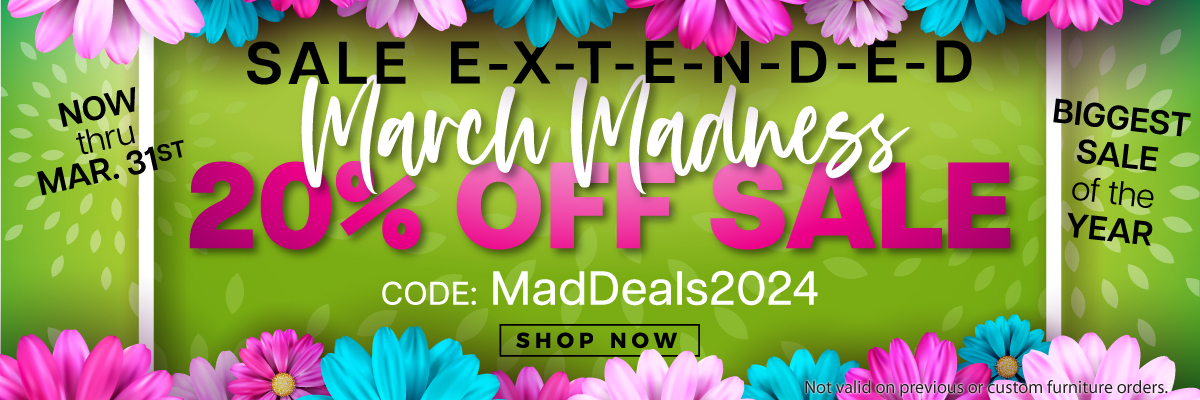 March Madness 20% Off Sale | Code: MadDeals2024