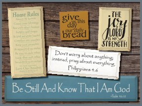 Bible Verse Wooden Signs