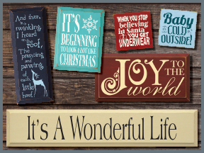 Christmas Wood Signs With Sayings and Quotes