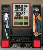 Mudroom Wall Storage