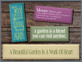 Spring Wood Signs With Sayings and Quotes