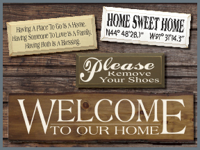 Wood Signs With Sayings and Quotes