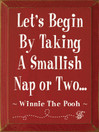 Let's Begin By Taking A Smallish..~ Winnie the Pooh |Wood Sign With Famous Quotes | Sawdust City Wood Signs