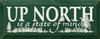 Up North Is A State Of Mind|Up North Wood Sign| Sawdust City Wood Signs